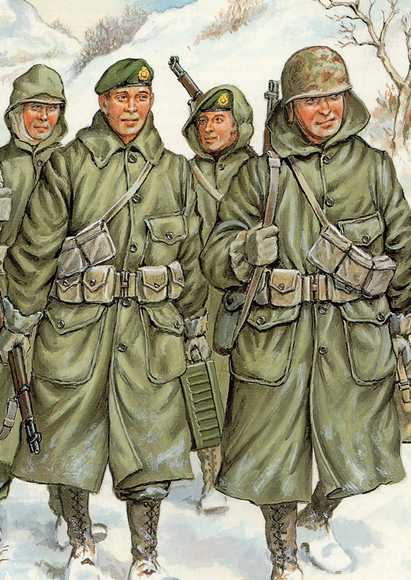 41 Independant Commando RM Marines of 41 Commando RM